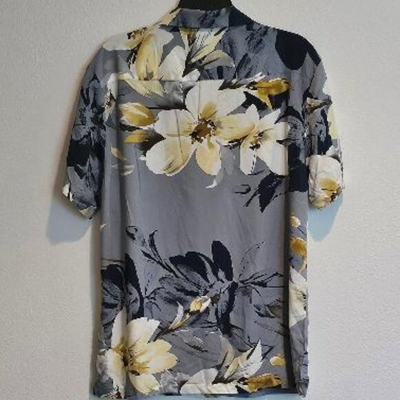 DENIM & FLOWER Men's Short Sleeve Floral Shirt NWT - Size Large - Picture 6 of 6